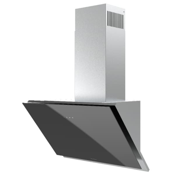 Hotte décorative PREMIUM 60 cm verre noir + inox (GAIA-60BX) Hotte décorative PREMIUM 60 cm verre noir + inox (GAIA-60BX)